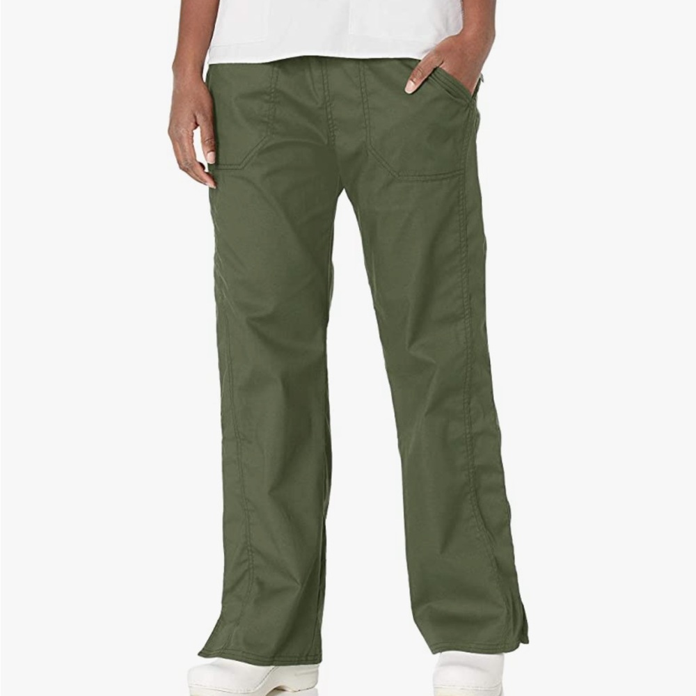 Dickies Women's EDS Signature Stretch Low-Rise Straight Leg Drawstring Pant